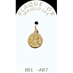 Médaille plaqué-or - Ste...