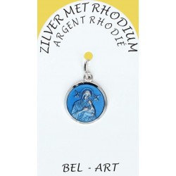 Médaille Argent Rhodié -...