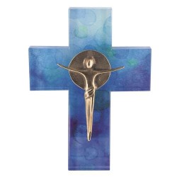 wall cross Glass  12.5 X 18...