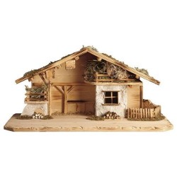 Wooden Nativity stable 80 x...