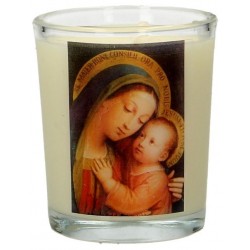 Glass candle 65 x 50 mm Our...