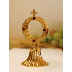 Monstrance  H   10 cm diam...
