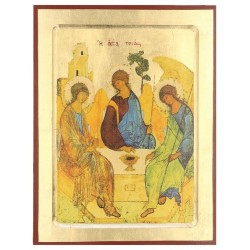 Icon 30 X 24 cm Trinity