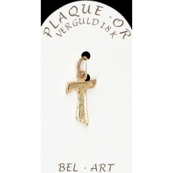 Croix Plaqué-Or - 15 X 11 mm