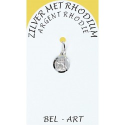 Medaille Zilver + Rhodium -...