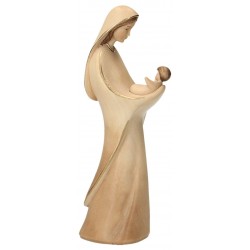 Bois sculpté  Vierge et...