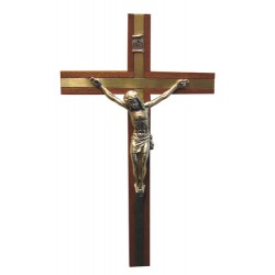 Croix Murale - 17 cm - Bois...