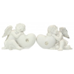 Angel  4 cm  2 with heart /...