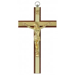 Kruisbeeld 15 cm Hout