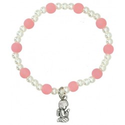 Bracelet s/élast avec ange...