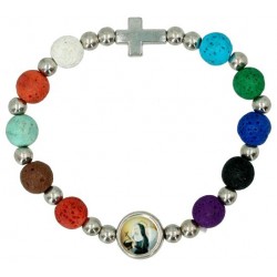 Bracelet s/élast - Grains...