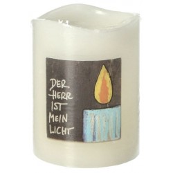 LED Candle  65/50 "Der Herr...