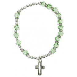 Elastic bracelet glass