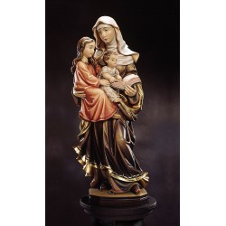 Carved Wood St. Anne /...