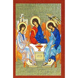 Icon 15 X 10 cm Holy Trinity