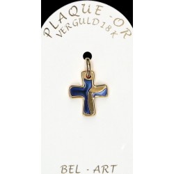 Cross Plated Gold  16 X 13...