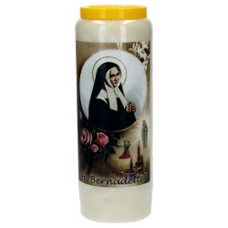 9 days candle / white / St...