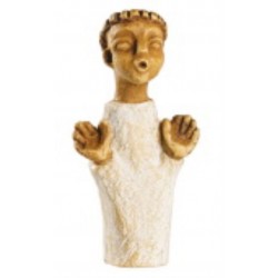 Ange Gloria - 11 cm -Blanc