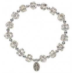 Bracelet s/élastique Strass...