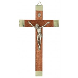 Kruisbeeld - 20 cm - Hout...