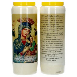 9 days candle / white / Our...