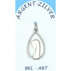 Medaille zilver Maria...