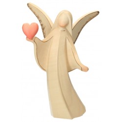 Ange En Bois Sculpte  25 cm...