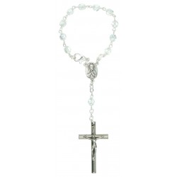 Rosary  SemiCrystal  White