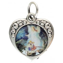 Médaille 15 mm Coeur Ange...