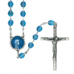 Chapelet Lourdes - Bleu