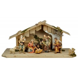 Woodcarved christmas set :...