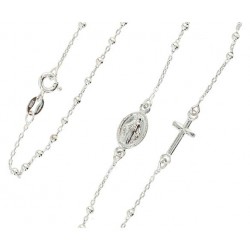 Chapelet argent rhodié