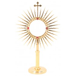 Monstrance H   25 Cm Golden