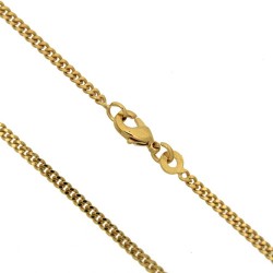 Gourmette 50cm+Mousqueton -...