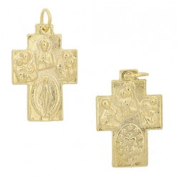 Kruisje Versch. Heiligen -...