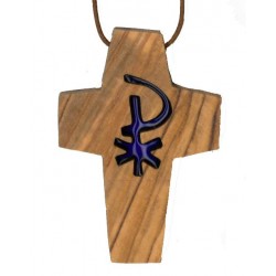 Croix s/cordon - 50 x 35 mm...