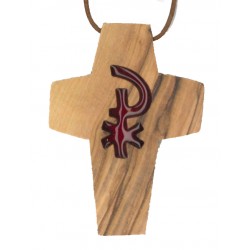 Croix s/cordon - 50 x 35 mm...