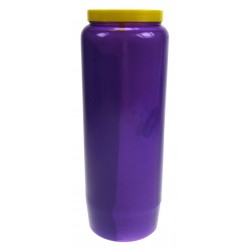 9 days candle / purple / No...