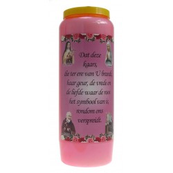 Noveenkaars / roze /...