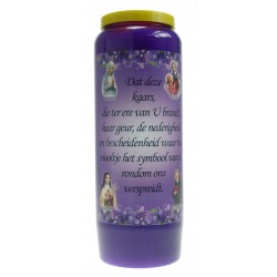 Noveenkaars / paars /...