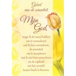 Carte Double + Env - Gebed...