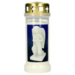 Kaars 6D / KK / wit /...