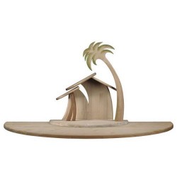 Etable en bois vide 66 X 33...