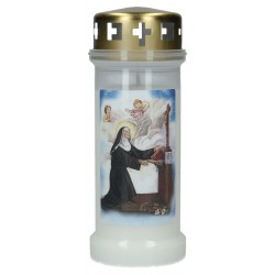 Kaars 6D / KK / wit /...