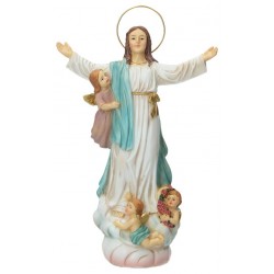 Statue 18 cm - Vierge / anges
