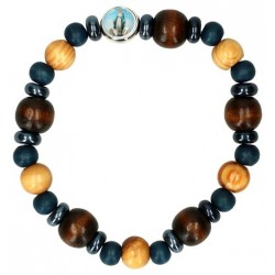 Bracelet s/élastique - Bois...