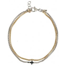 Bracelet bi-colore en...