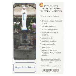 Bookmark 15 x 5 cm Our Lady...