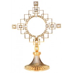Monstrance  H 25 cm - 70 mm