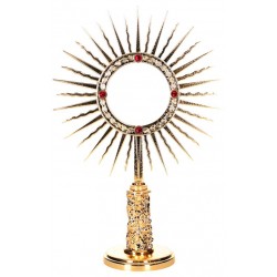 Ostensoir doré -  H 27 cm -...